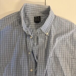 Jos A Bank Men's XL Executive Collection Long Sleeve Button Down Dress Shirt